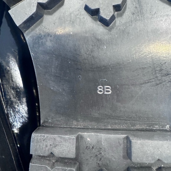 NEW Kate Spade BLACK PATENT Leather Women's Loafers With Rhinestone Size 8 - Picture 8 of 9